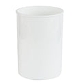 Large Plastic Utensil Holder, White