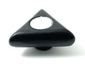 Vibhsa 2-in-1 Candle Holder | Tealight & Taper, Rustic Black, Handcrafted Aluminum