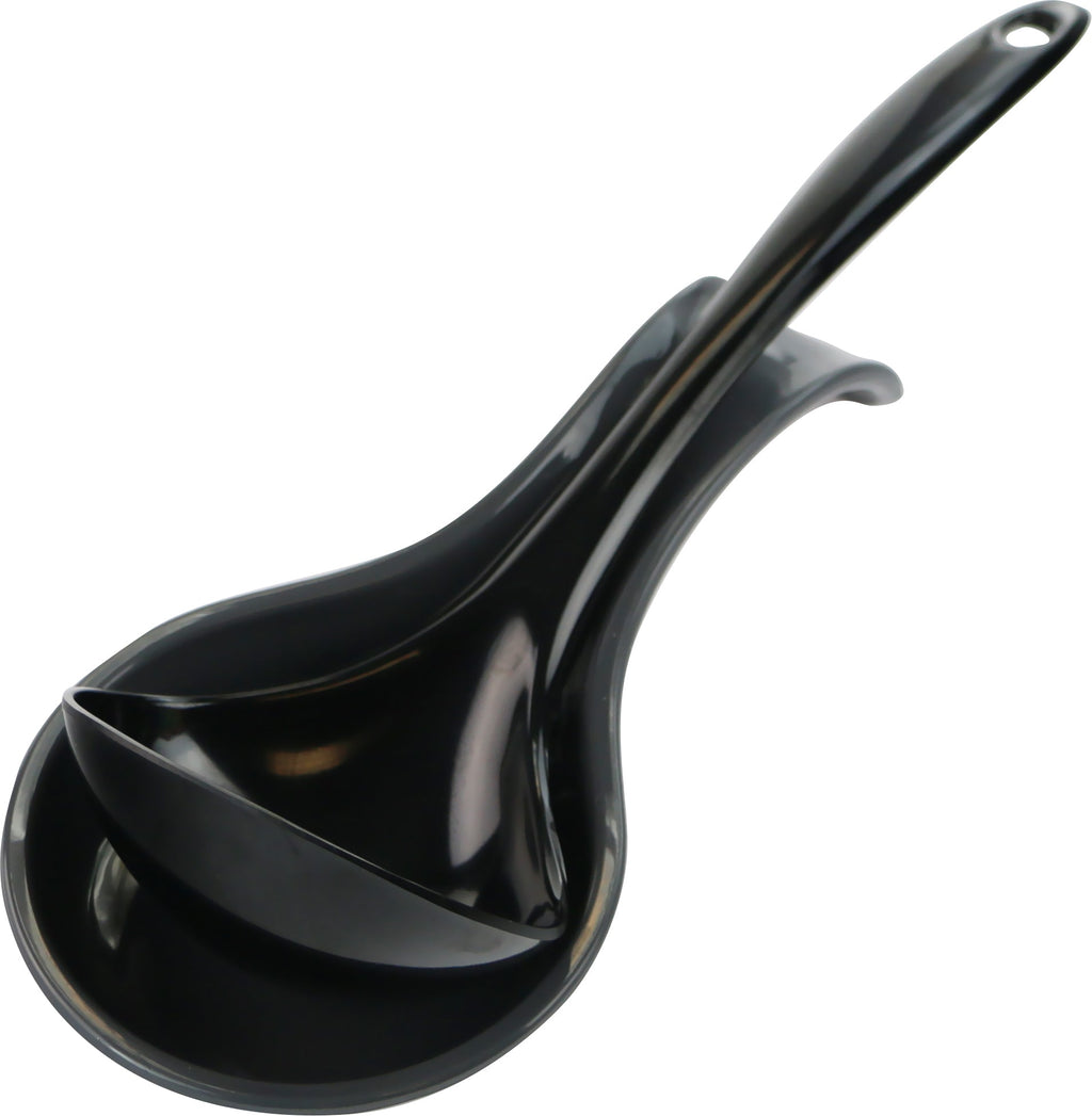 Plastic Spoon Rest, Black