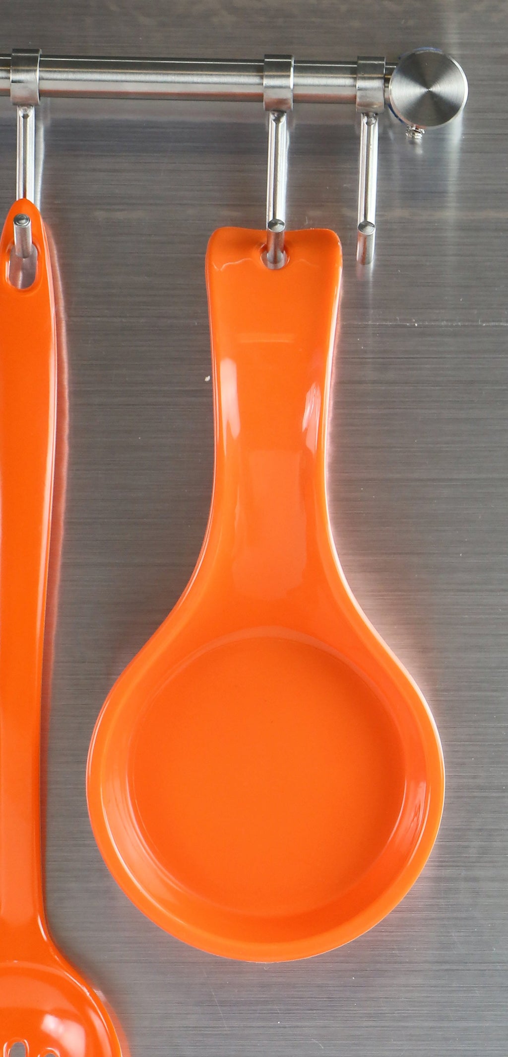 Plastic Spoon Rest, Orange