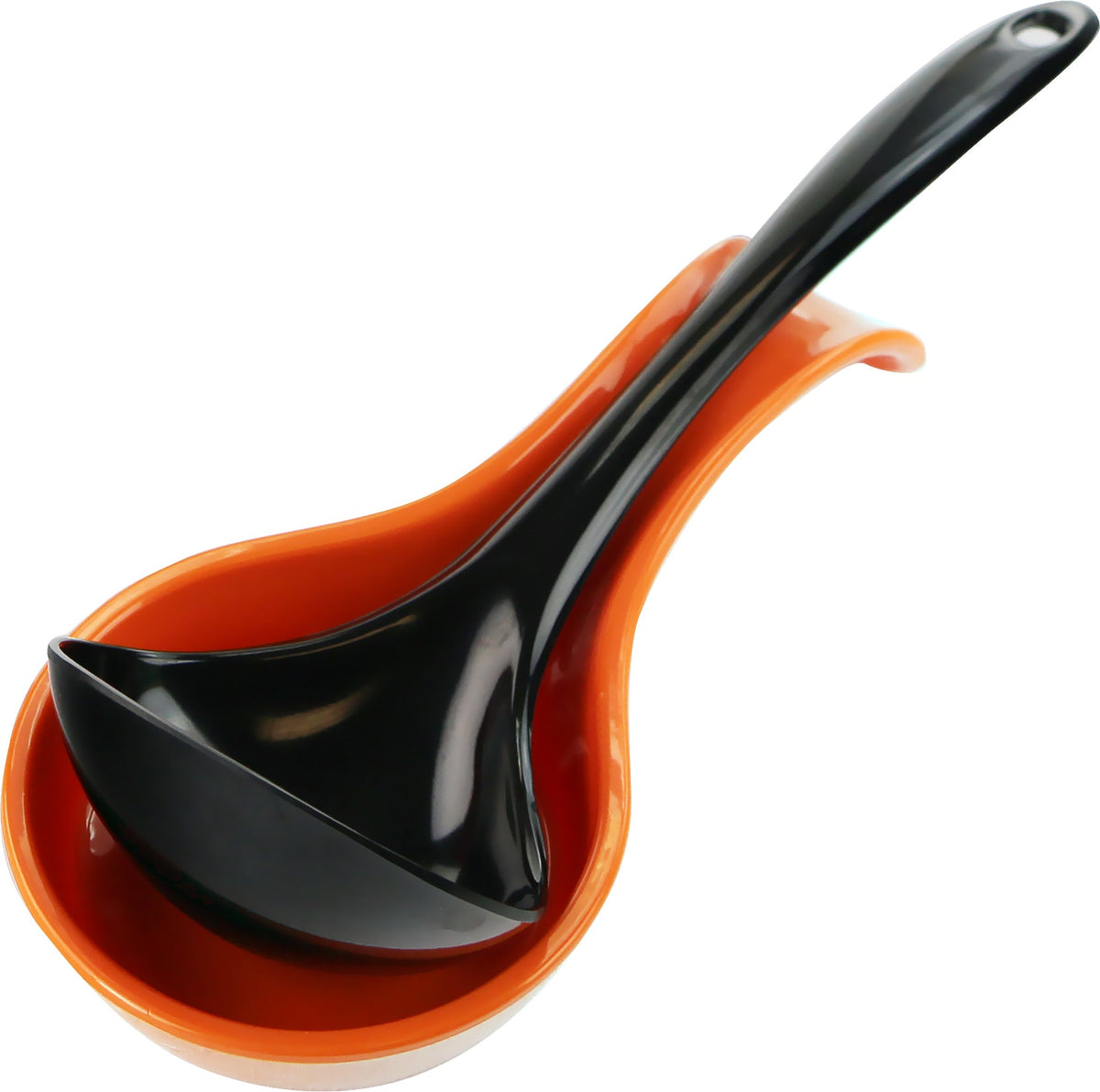 Plastic Spoon Rest, Orange