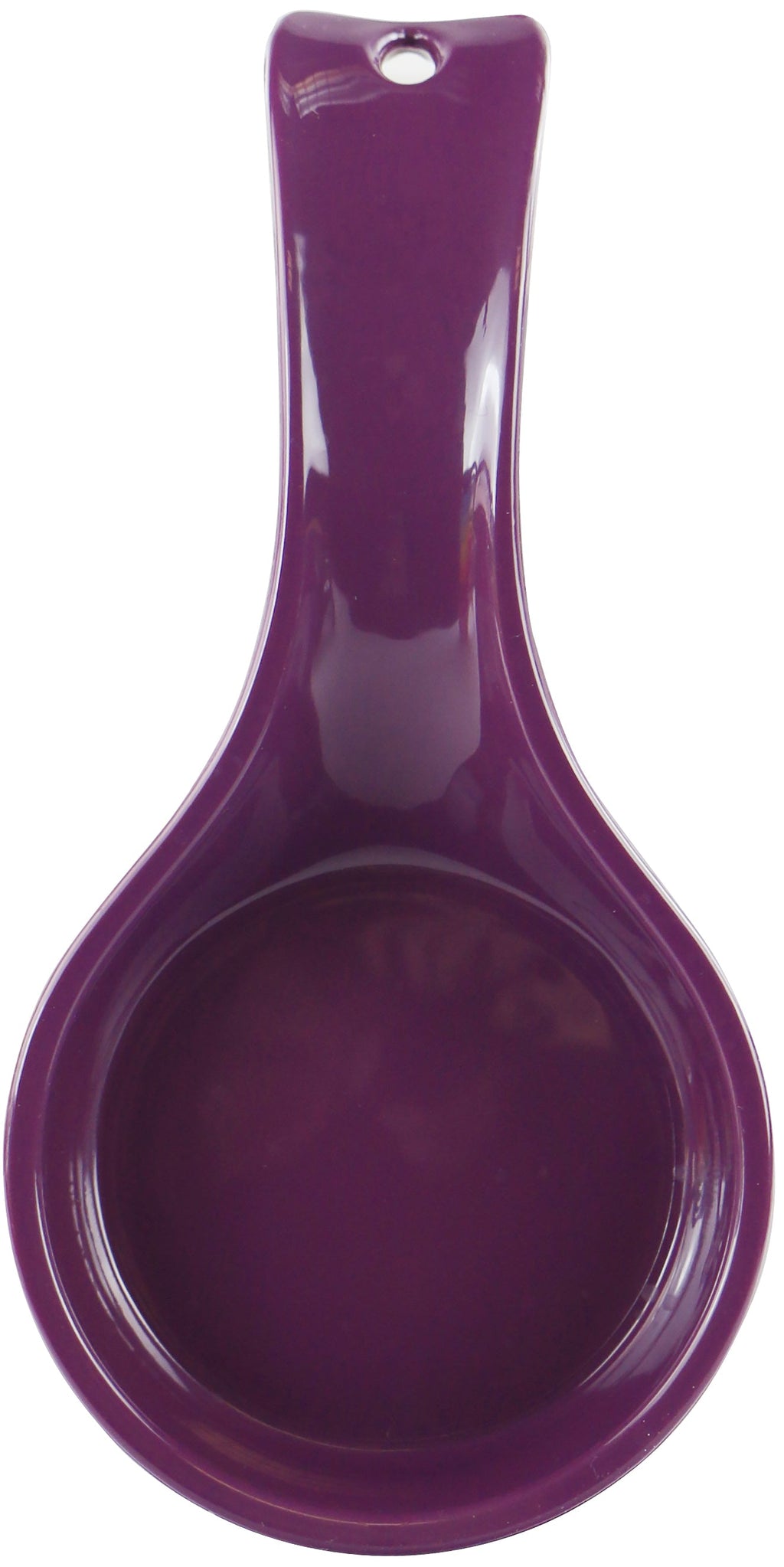 Plastic Spoon Rest, Plum