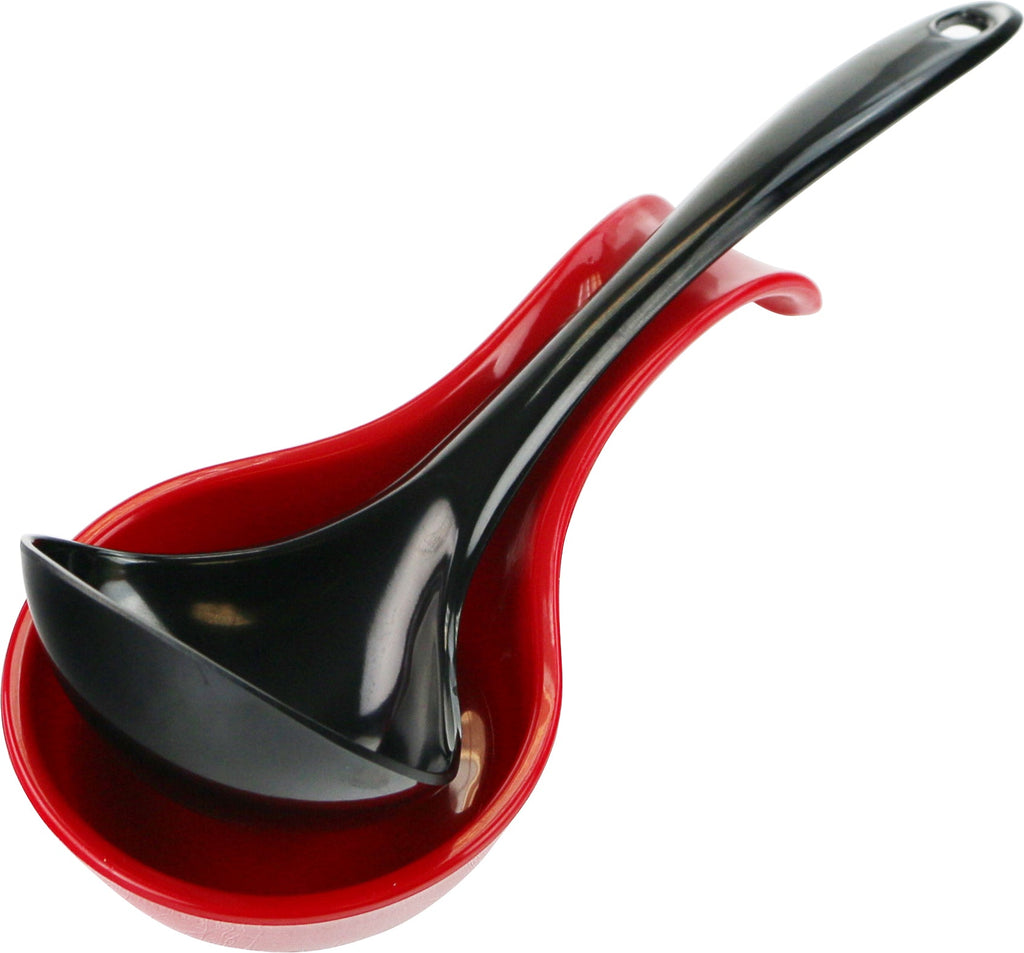 Plastic Spoon Rest, Red