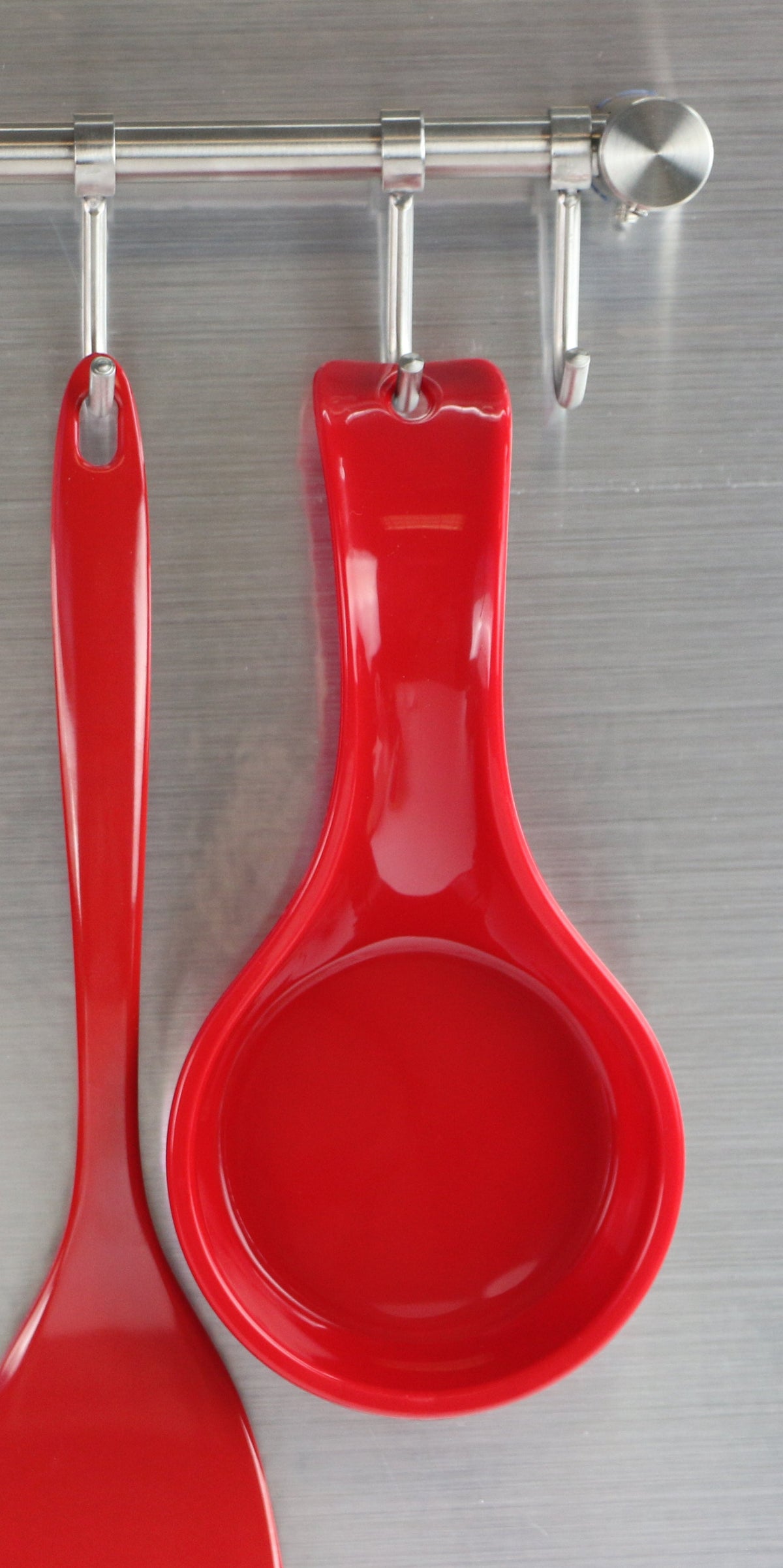 Plastic Spoon Rest, Red