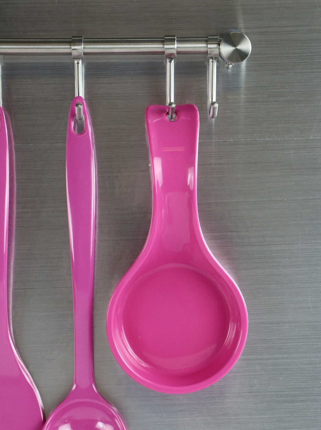 Plastic Spoon Rest, Magenta