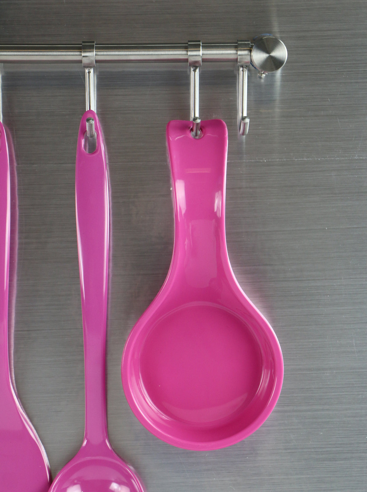 Plastic Spoon Rest, Magenta