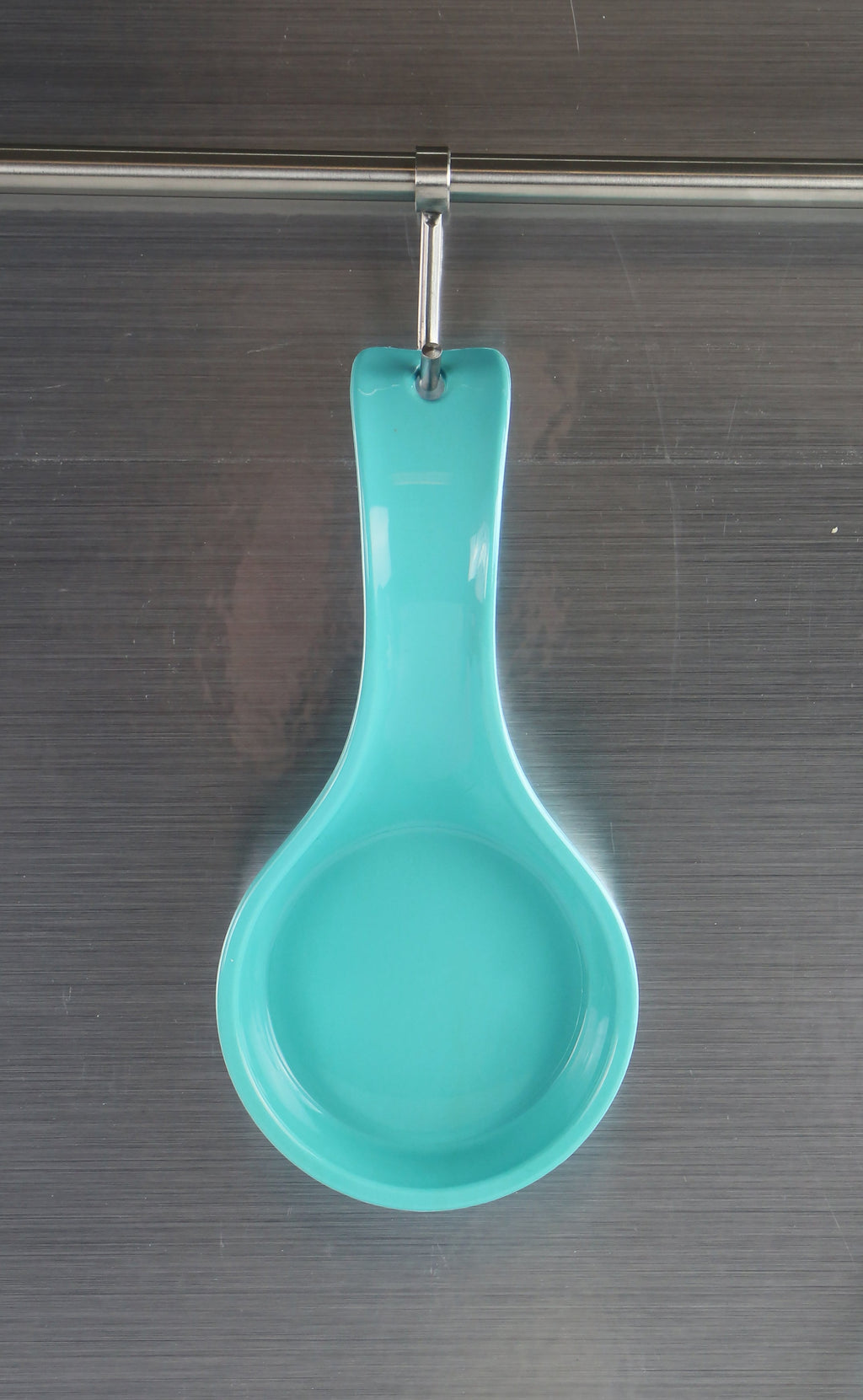 Plastic Spoon Rest, Turquoise