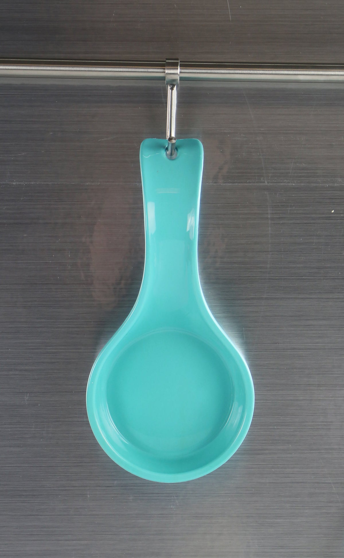 Plastic Spoon Rest, Turquoise