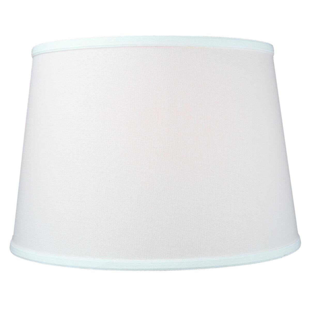 Home Concept White Floor Lamp Shade - 16"W x 11" Slant Height