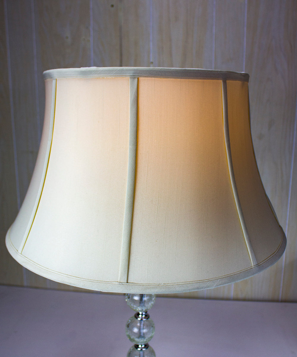 Home Concept Eggshell Floor Shantung Lamp Shade - 19"W x 11" Slant Height