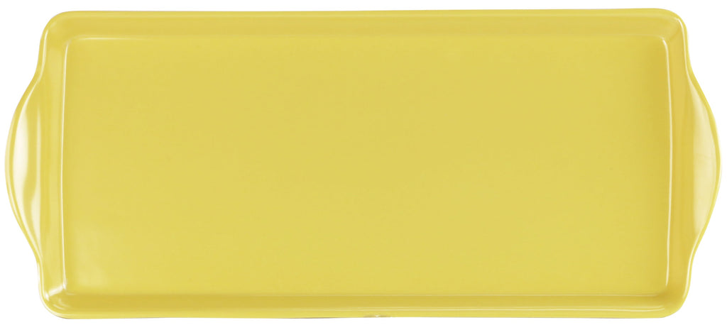 Reston Lloyd Melamine Tidbit Serving Tray, Lemon