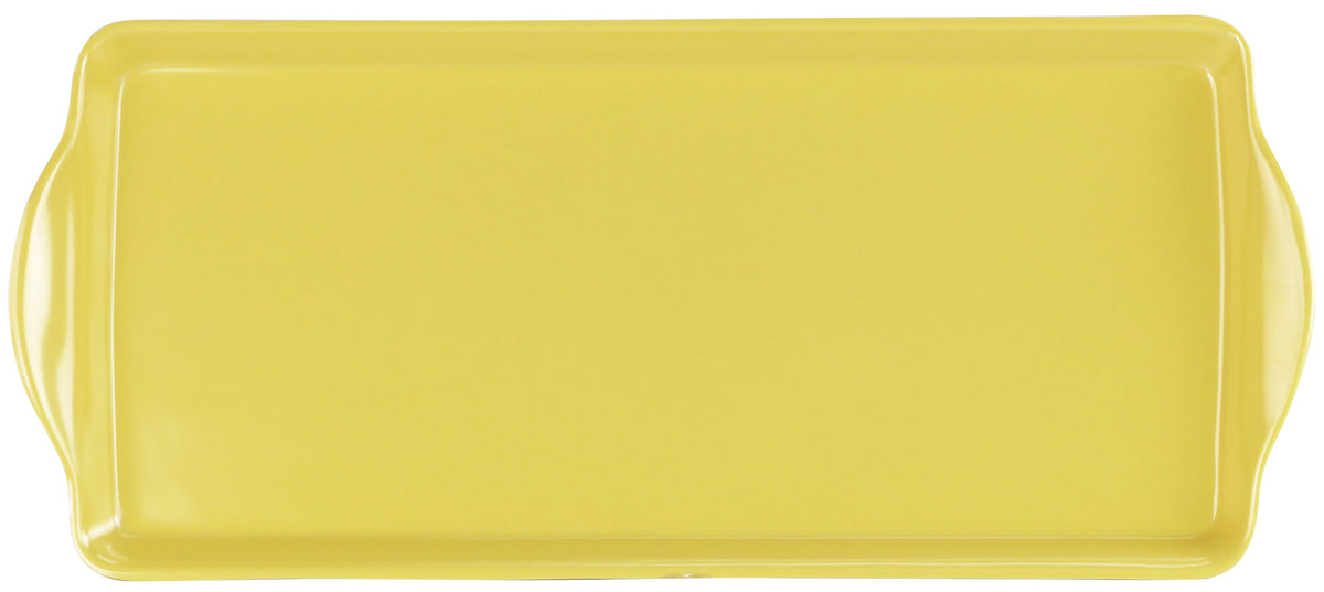 Reston Lloyd Melamine Tidbit Serving Tray, Lemon