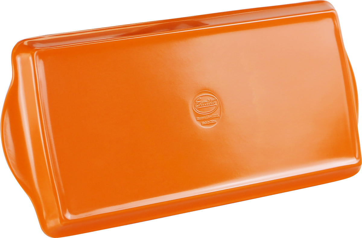 Reston Lloyd Melamine Tidbit Serving Tray, Orange