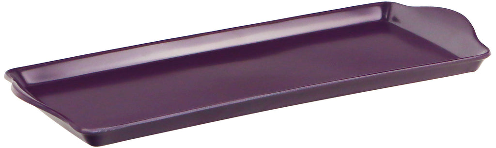 Reston Lloyd Melamine Tidbit Serving Tray, Plum