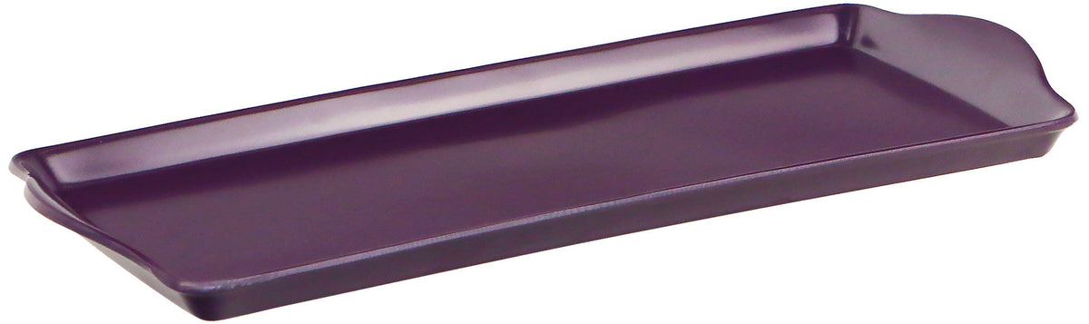 Reston Lloyd Melamine Tidbit Serving Tray, Plum