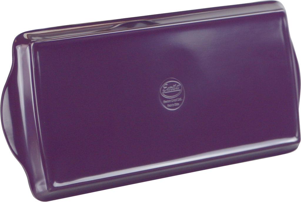 Reston Lloyd Melamine Tidbit Serving Tray, Plum