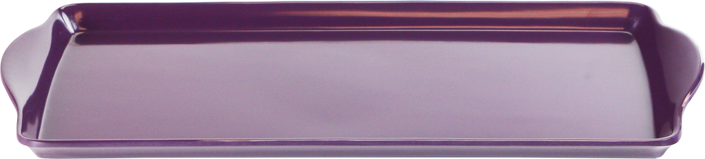 Reston Lloyd Melamine Tidbit Serving Tray, Plum