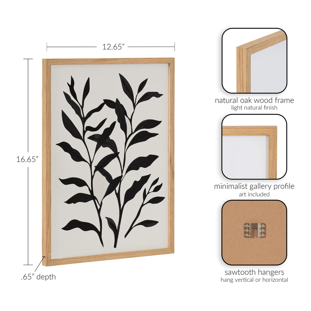 Gallery Modern Botanical Matisse Inspired Silhouette Print by The Creative Bunch Studio
