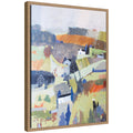 Sylvie Worlds View Framed Canvas by Giuliana Lazzerini
