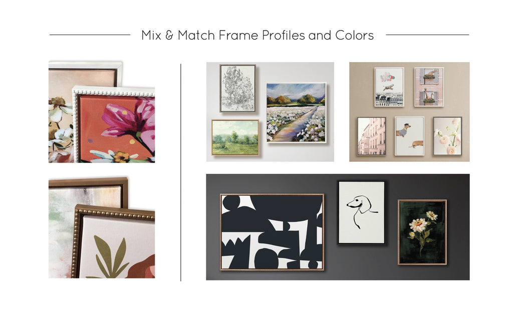 Sylvie Changes No 1 and 2 Framed Canvas Art Set by Erika Wynn