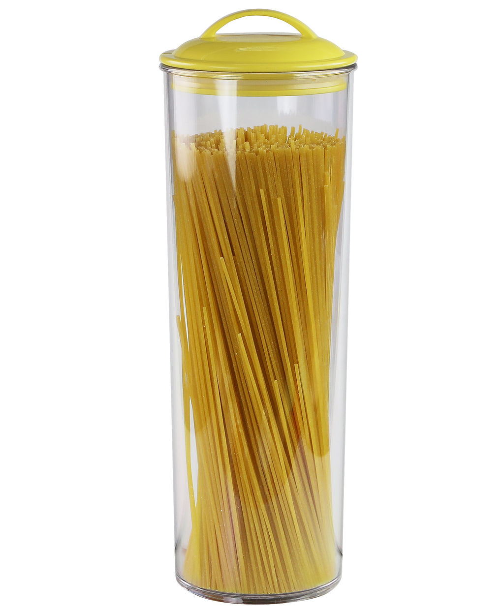 Reston Lloyd Acrylic Spaghetti Canister with Airtight Lid, Lemon