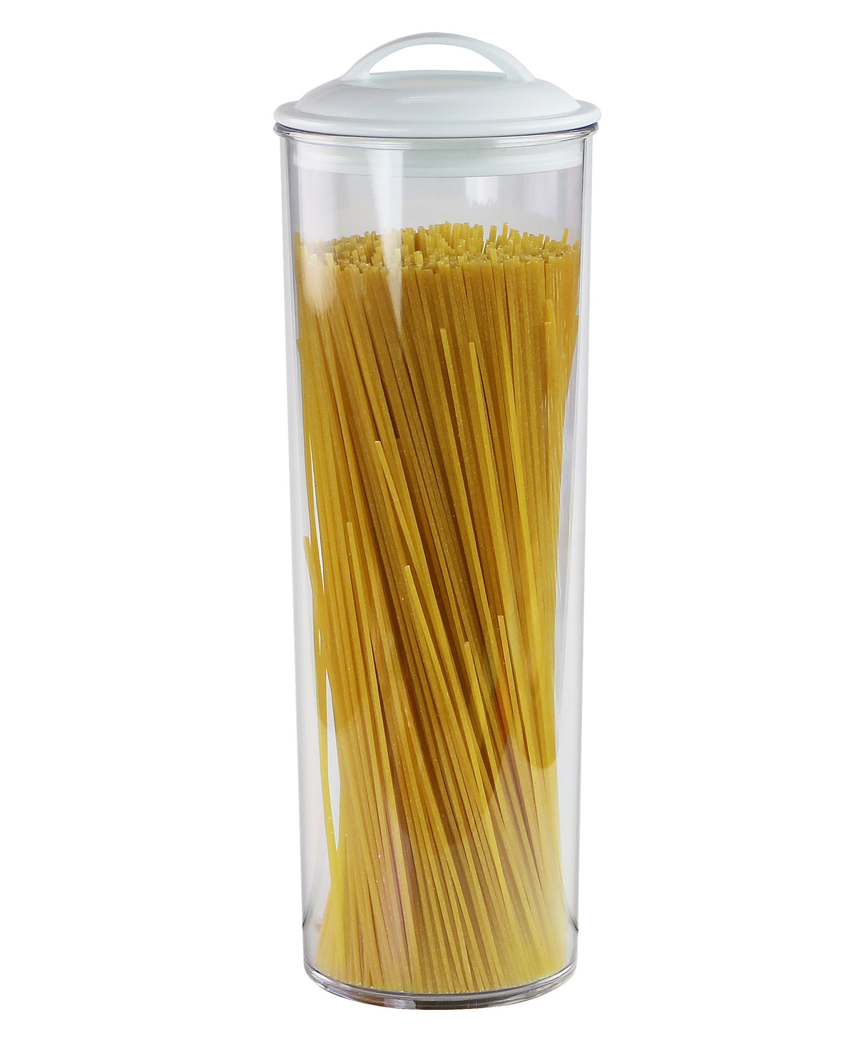 Reston Lloyd Acrylic Spaghetti Canister with Airtight Lid, White