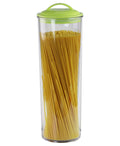 Reston Lloyd Acrylic Spaghetti Canister with Airtight Lid, Lime