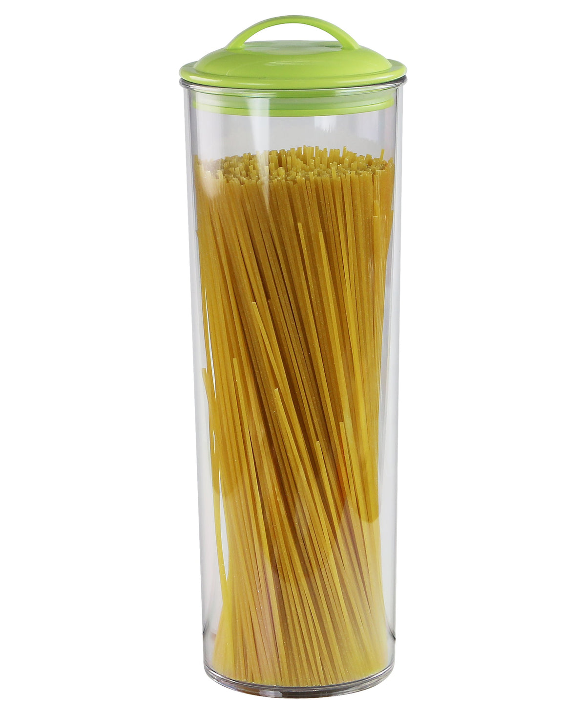 Reston Lloyd Acrylic Spaghetti Canister with Airtight Lid, Lime