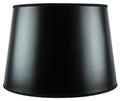 Home Concept Black Parchment Gold-Lined Floor Lamp Shade - 16"W x 11"H