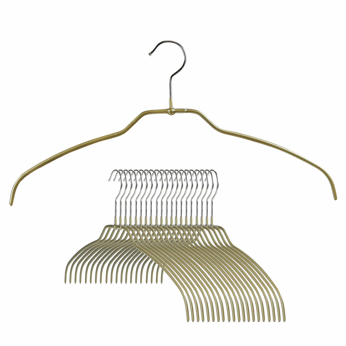 MAWA Silhouette Ultra Thin 42-FT Hanger, Gold
