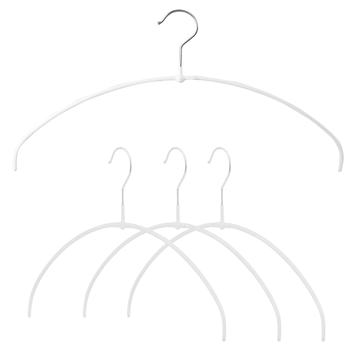 MAWA Euro Ultra Thin 40-PT Hanger, White