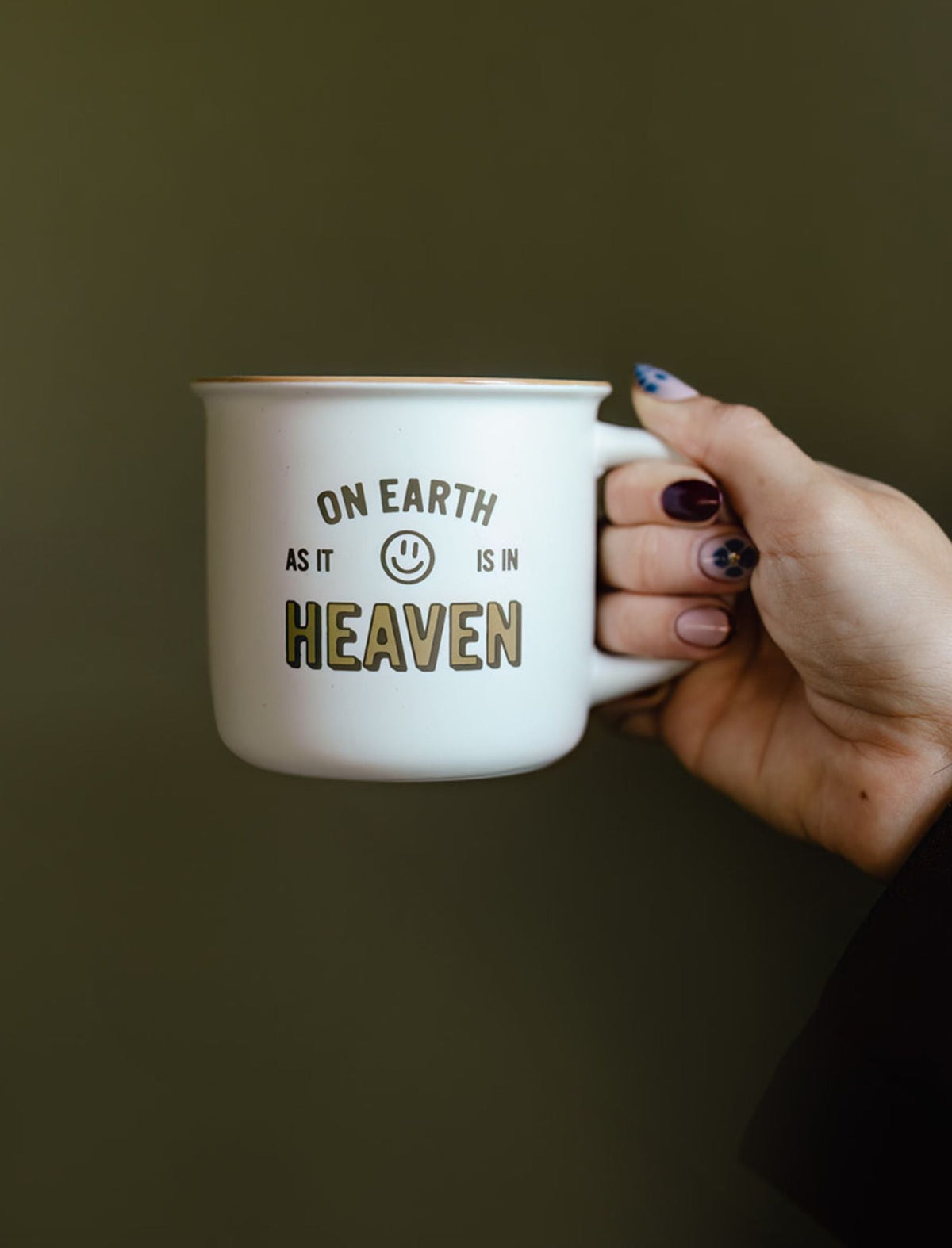 On Earth as it is in Heaven Ceramic Mug