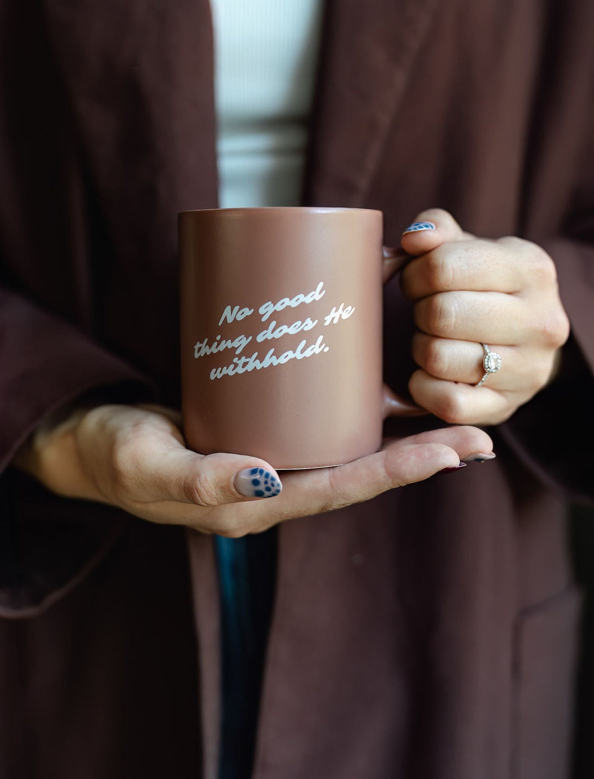 No good thing does He withhold Ceramic Mug