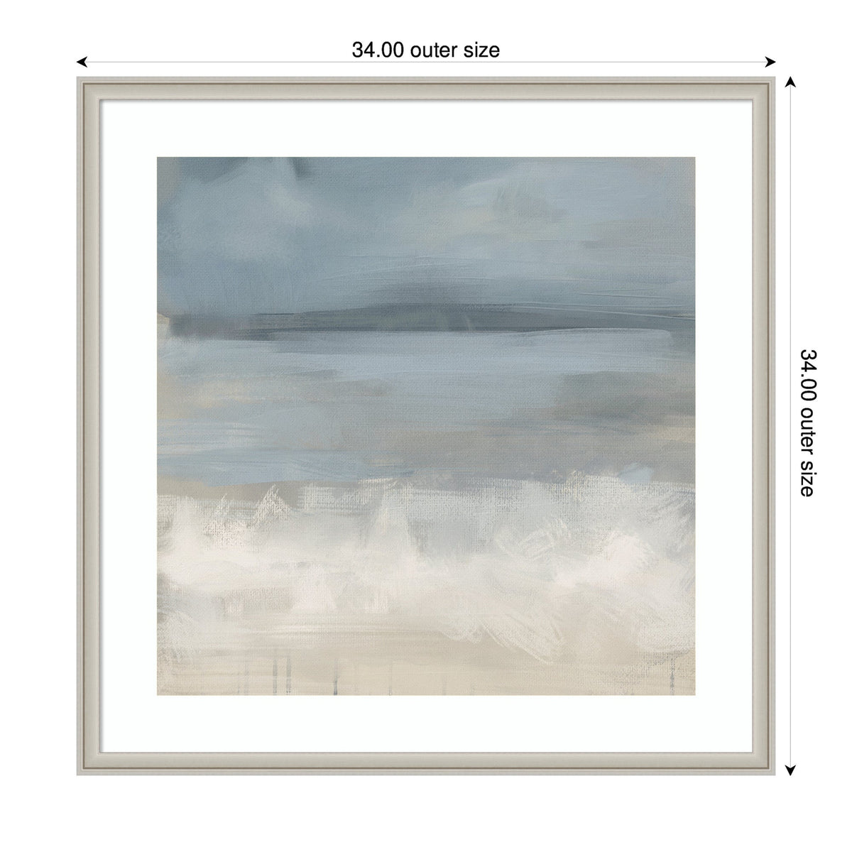The Blues by Mary Sparrow Framed Wall Art Print