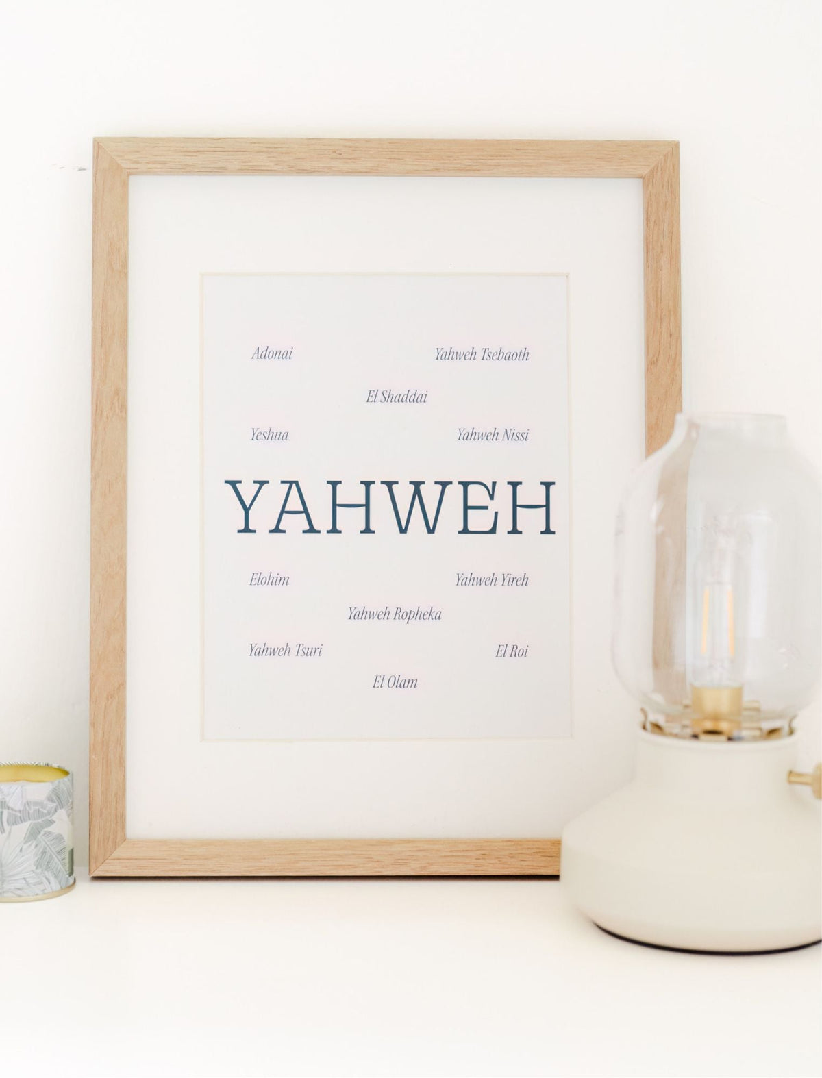 YAHWEH Art Print - 8 x 10 in