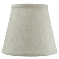 Home Concept Textured Oatmeal Hardback Lamp Shade Edison Clip-On - 8"W x 7" Slant Height