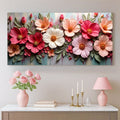 Colorful Floral Realistic Canvas Wall Art II
