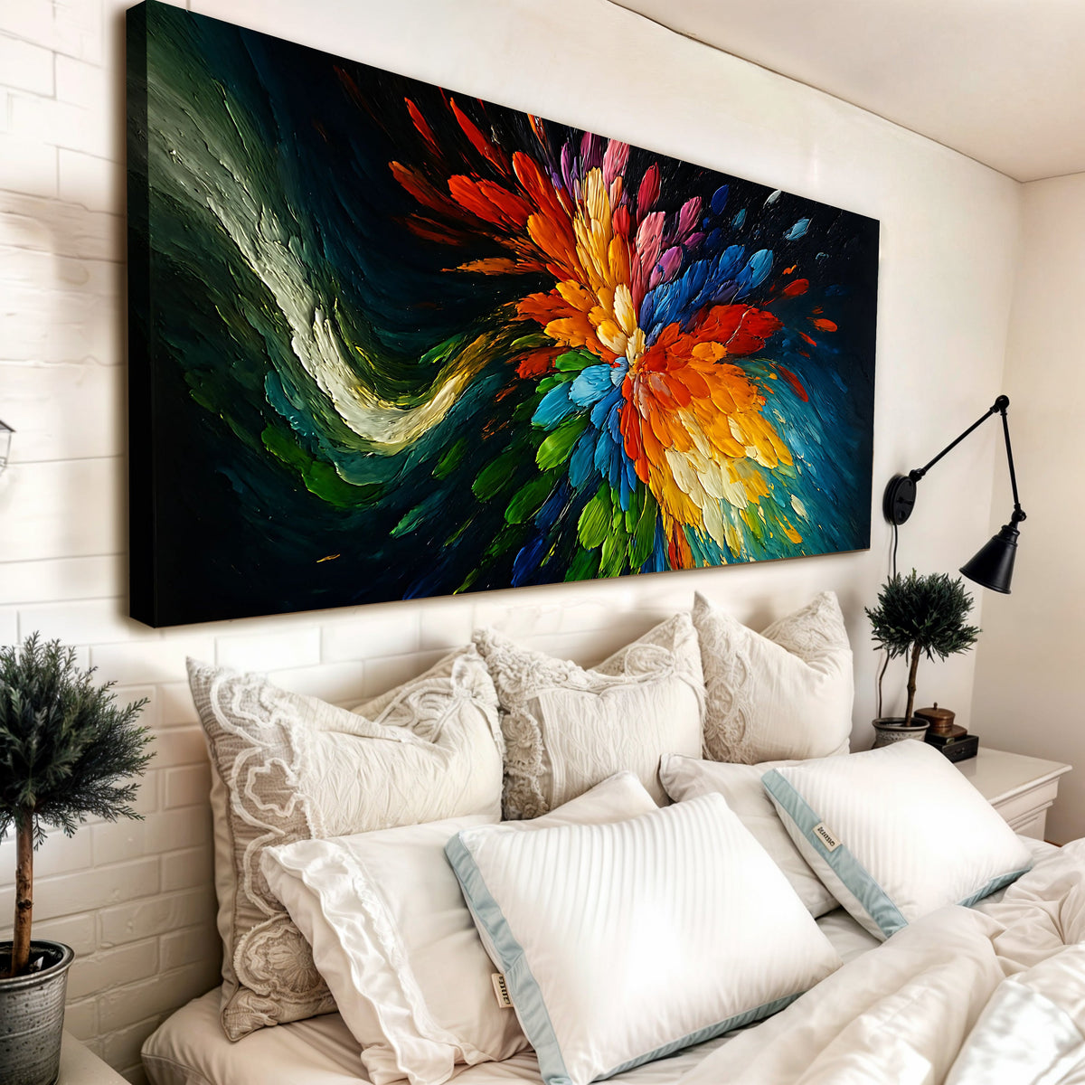 Cosmic Burst Canvas Wall Art