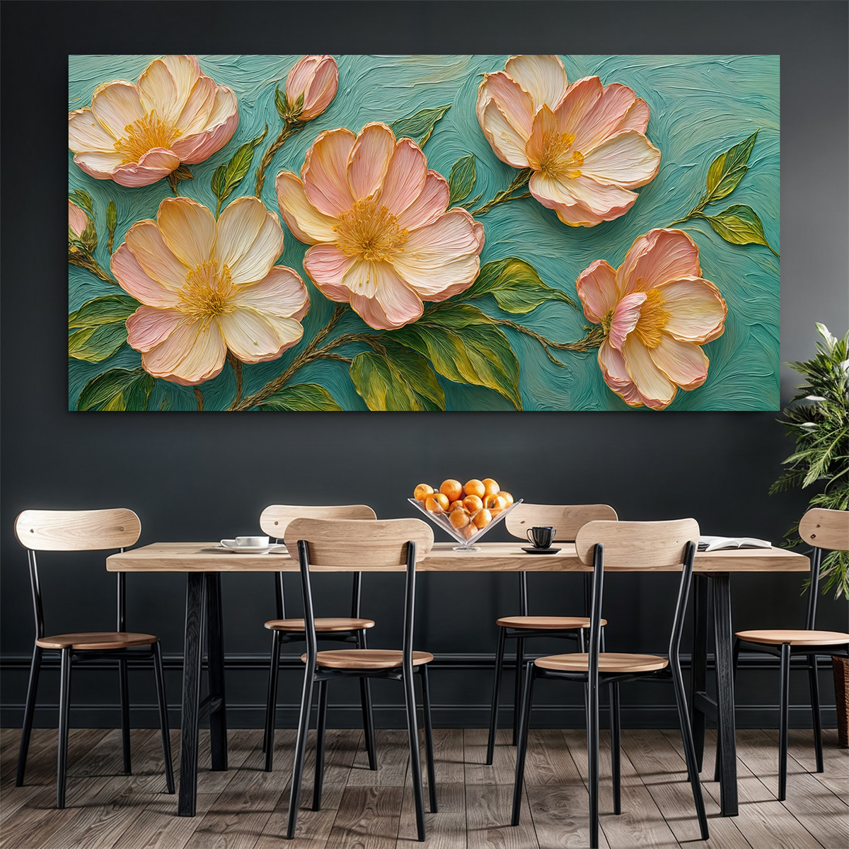 Blossoms Serenade Canvas Wall Art