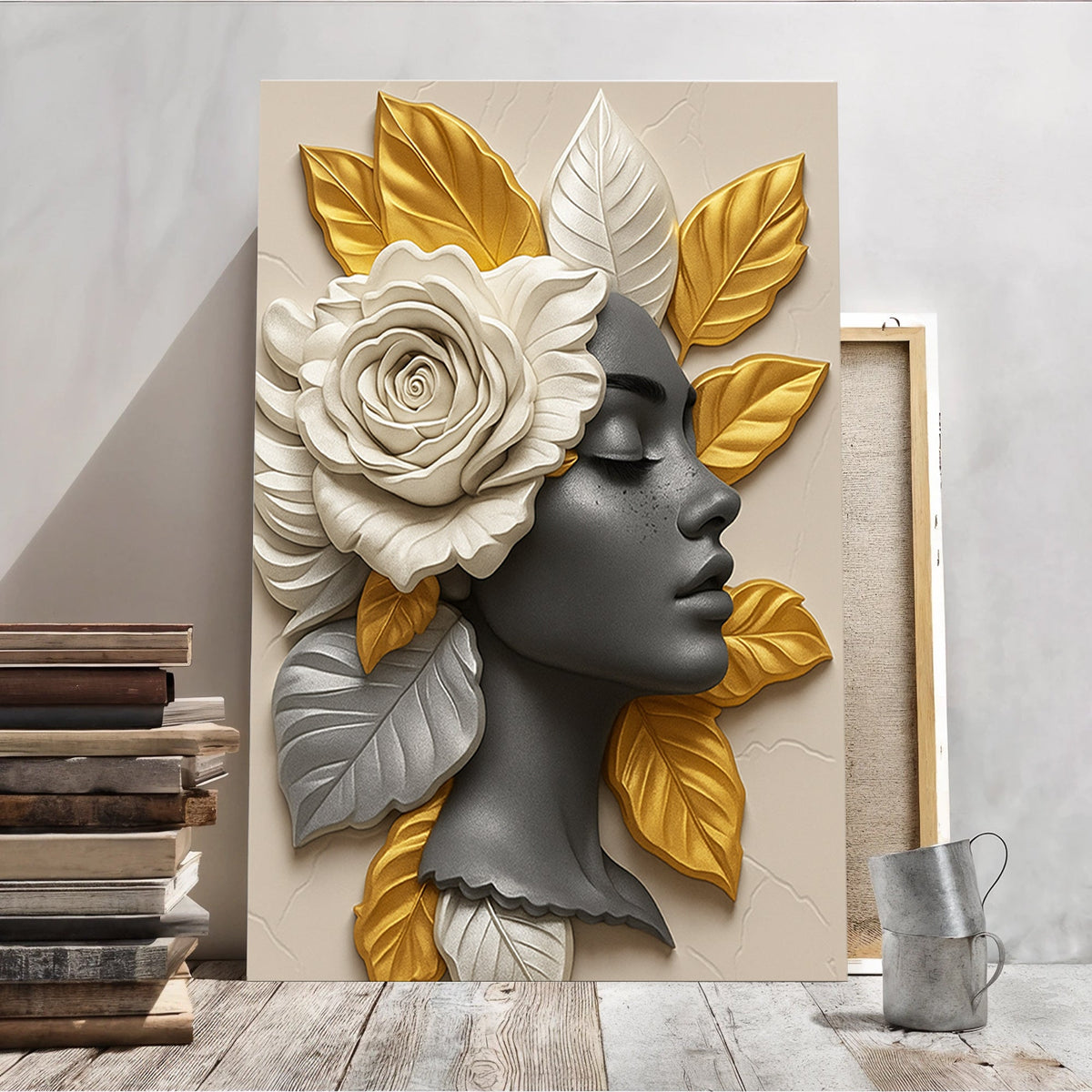 Floral Majesty Canvas Wall Art III