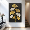 Golden Ginkgo Canvas Wall Art