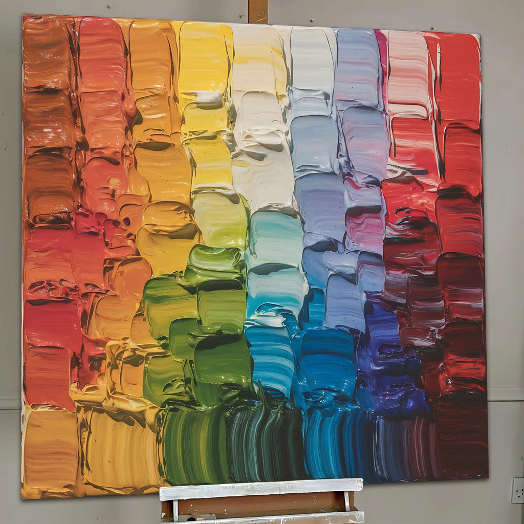 Chroma Flow Canvas Wall Art