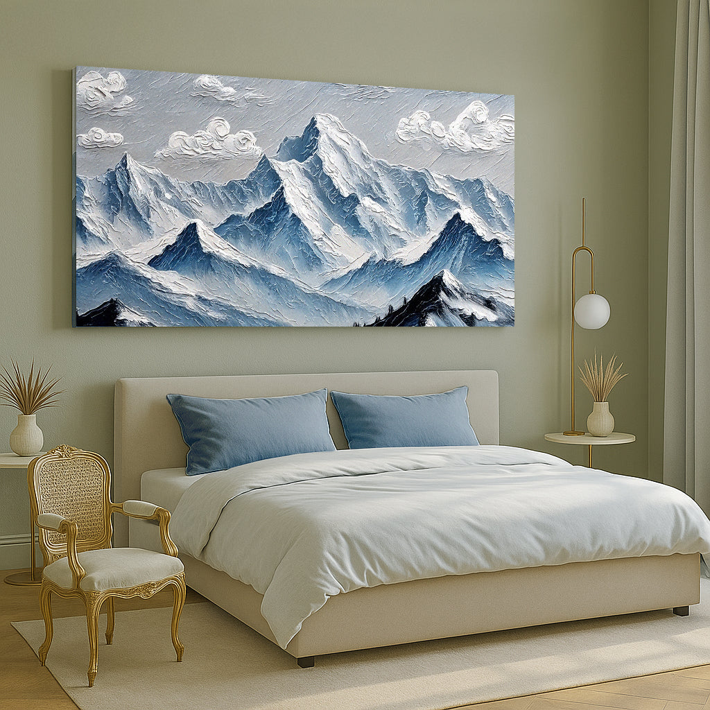 Mountain Minimalist Canvas Wall Art