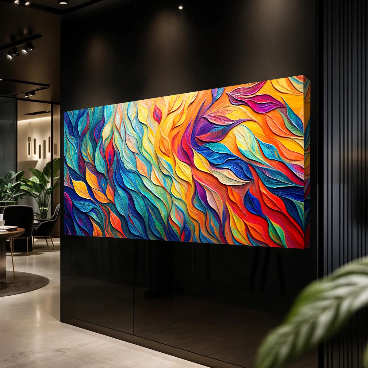 Chroma Whispers Canvas Wall Art