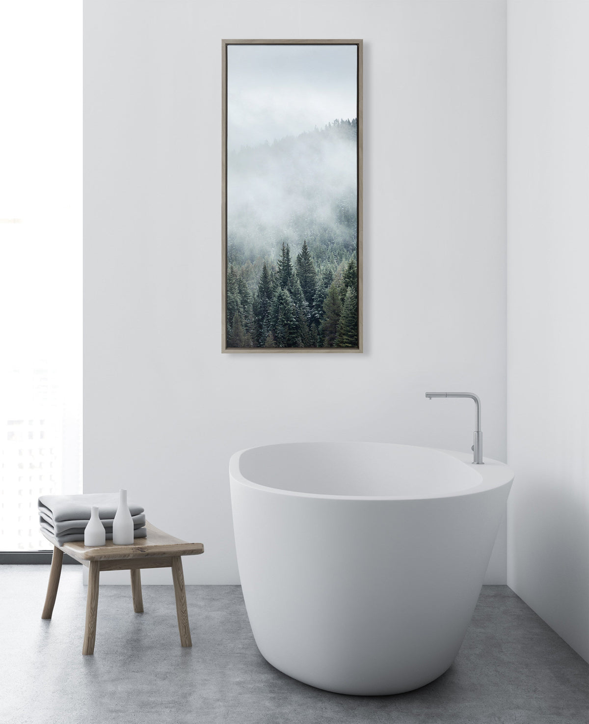 Sylvie Evergreen Dream Framed Canvas by Emiko and Mark Franzen of F2Images