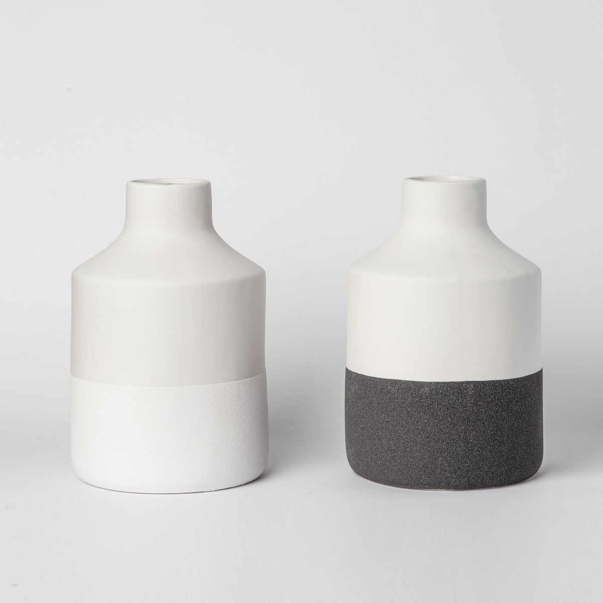 216 Textured Matte Ceramic Vase