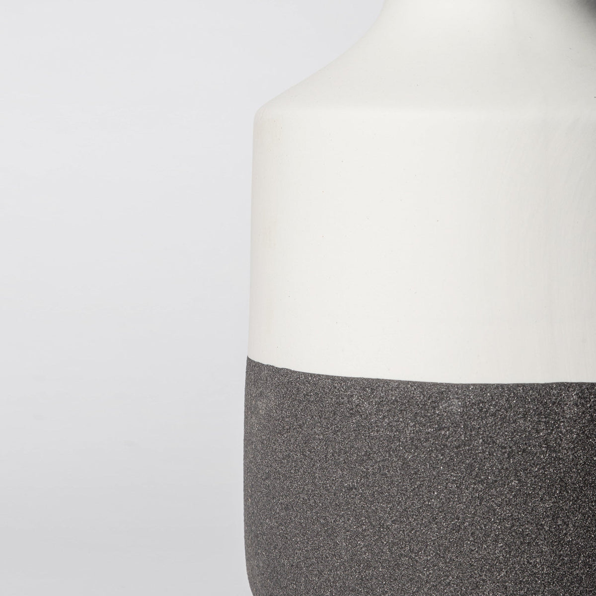 216 Textured Matte Ceramic Vase