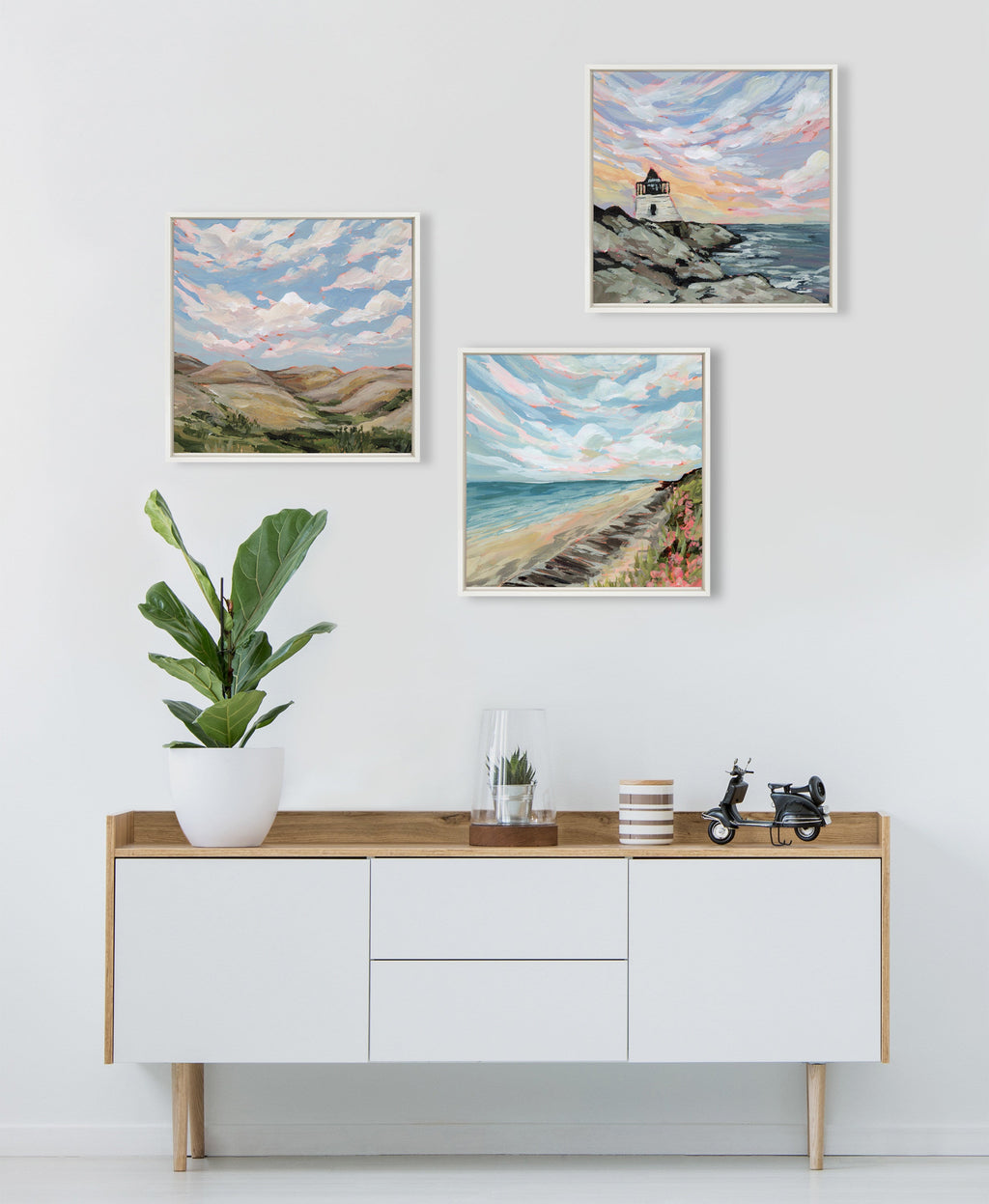 Sylvie South Dakota Framed Canvas by Emily Kenney