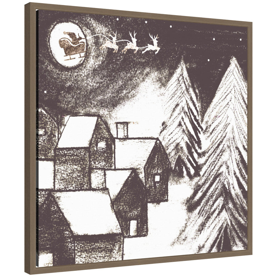 Sylvie Framed Canvas Magical Night by Teju Reval