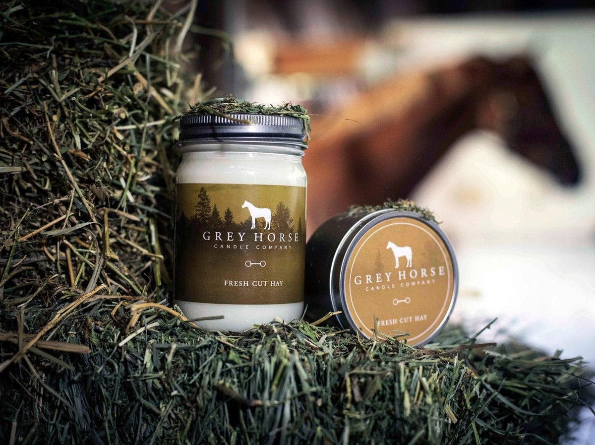 Fresh Cut Hay Scented Jar Candle